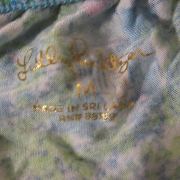 Lilly Pulitzer Green/Blue Pajamas  Medium - Picture 4 of 10